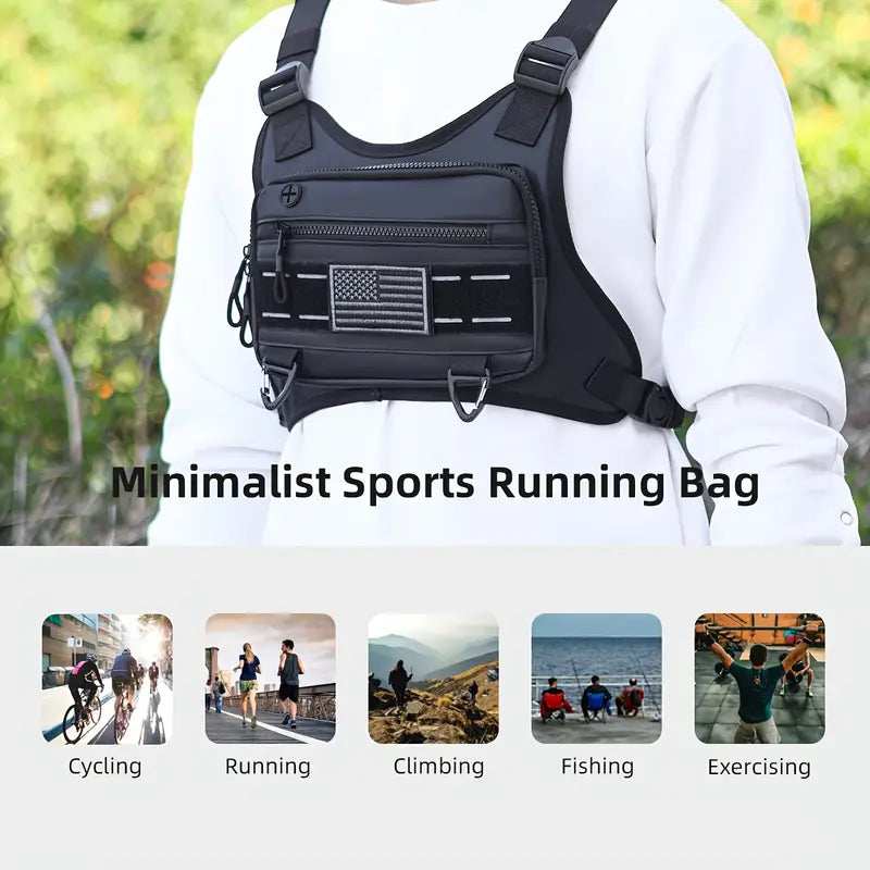 Amaliy sport ko'krak sumkasi